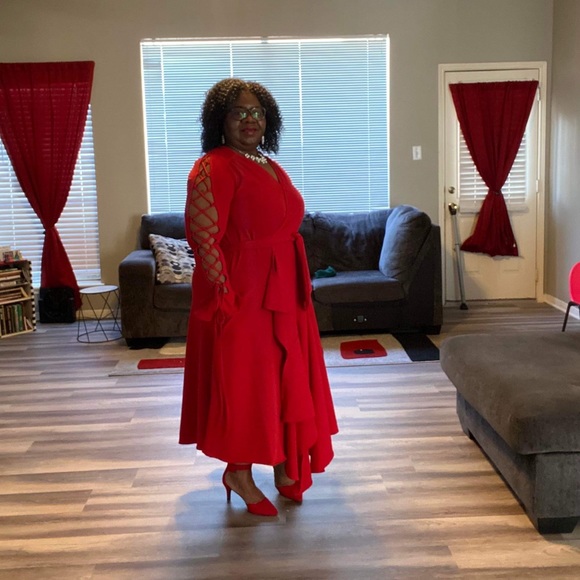 BCNovaMarie Original Rosa Pocketed Wrap Dress - Picture 12 of 13